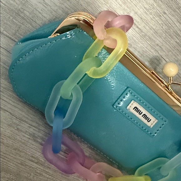 Multicolor Acrylic Purse Replacement Strap - Picture 4 of 4